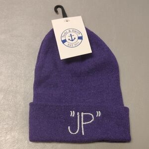 Yacht & Smith Purple Kids Beanie